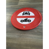 Vintage verkeersbord